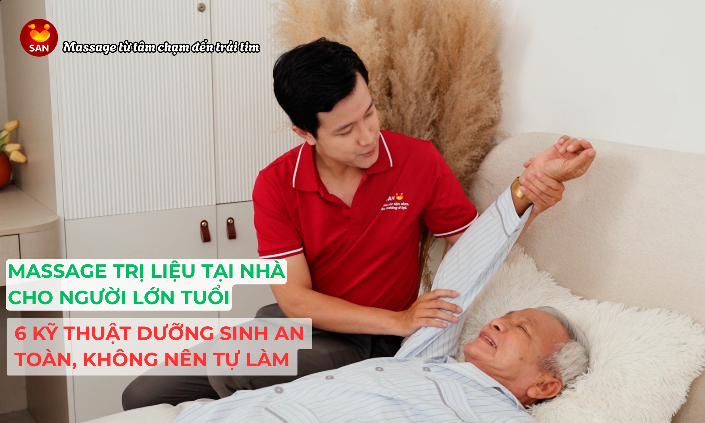 massage trị liệu tại nhà cho người lớn tuổi