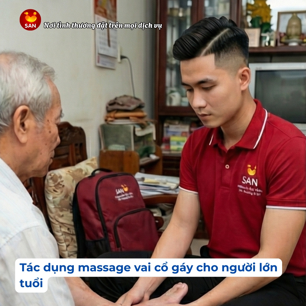 Massage vai cổ gáy tại nhà TPHCM