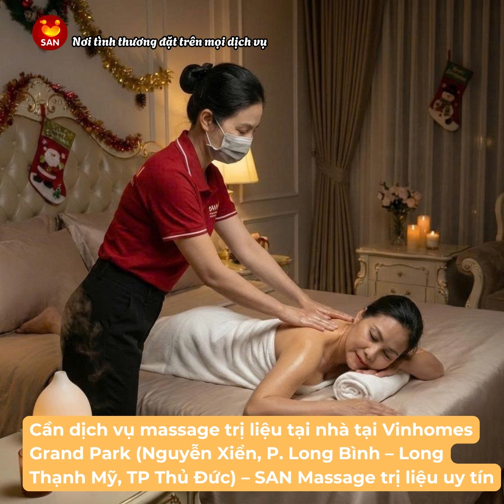 massage trị liệu tại nhà