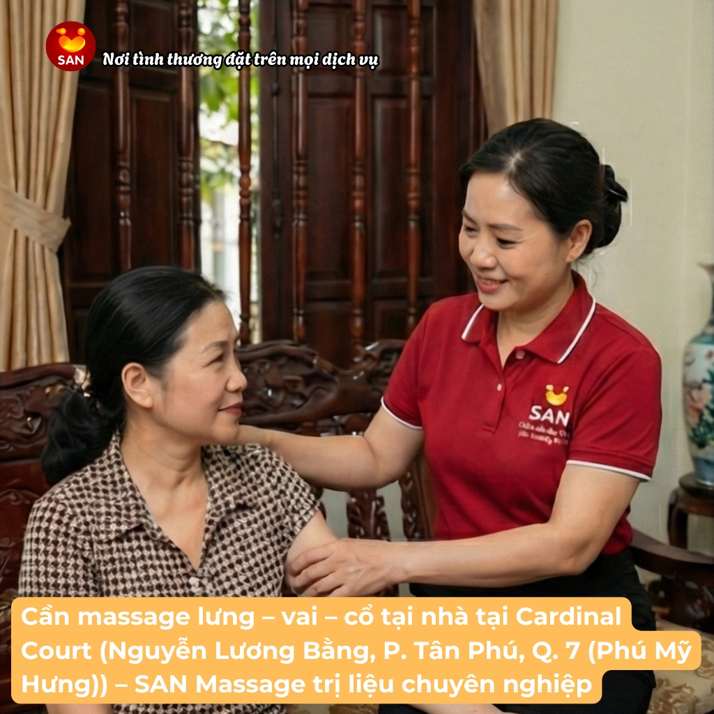 massage trị liệu tại nhà