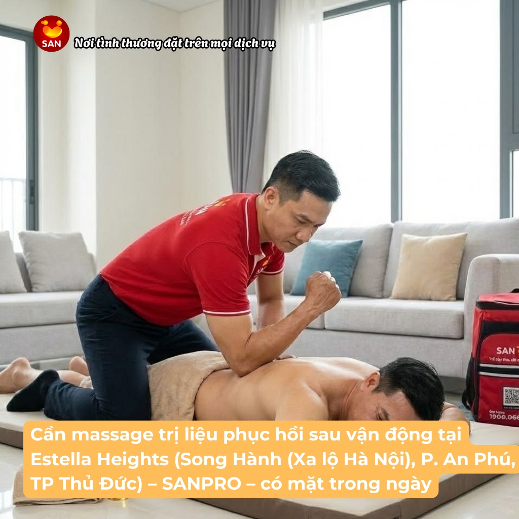 massage trị liệu tại nhà