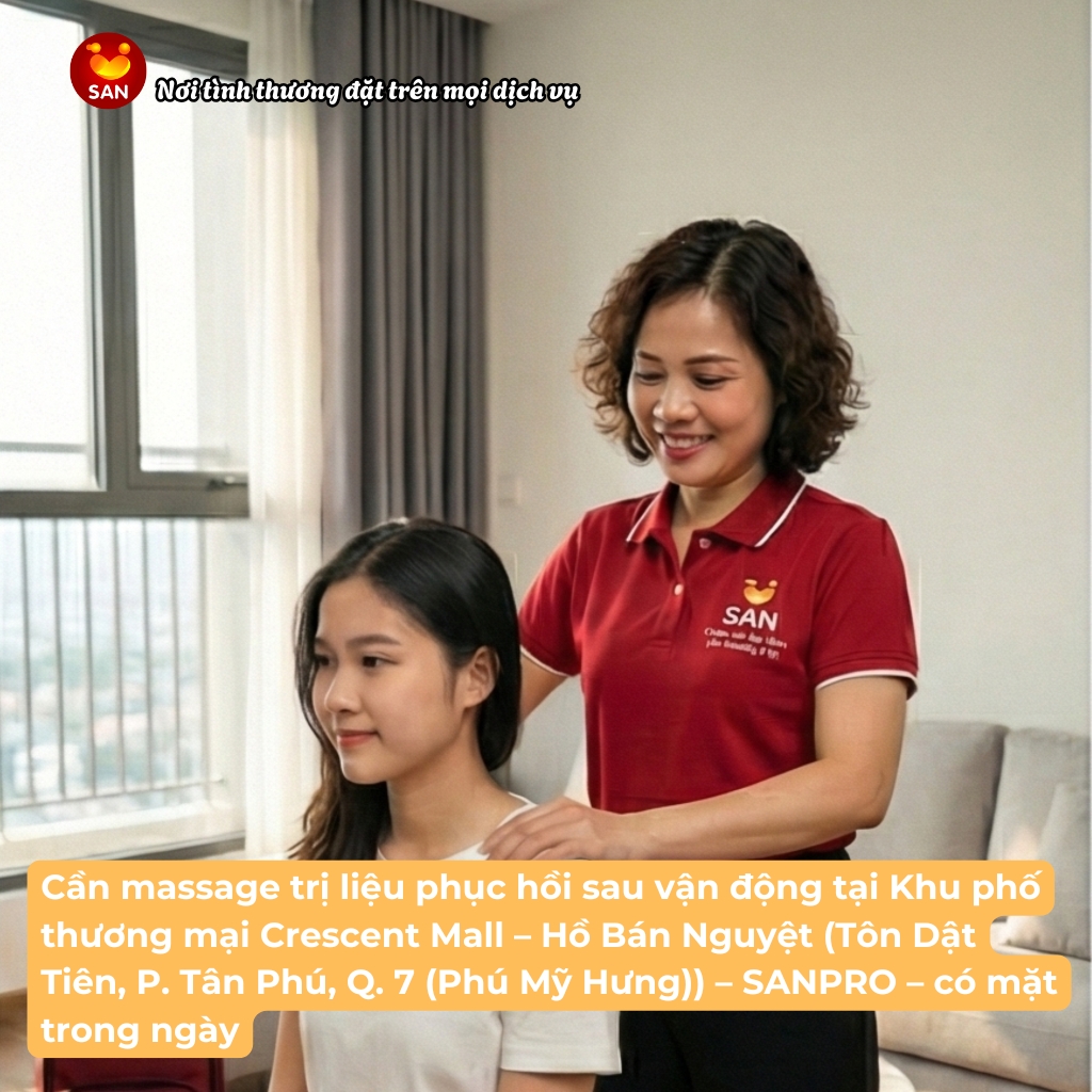 Massage trị liệu tại nhà