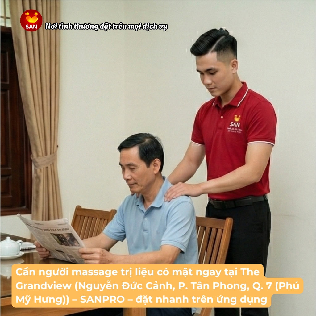 massage trị liệu tại nhà