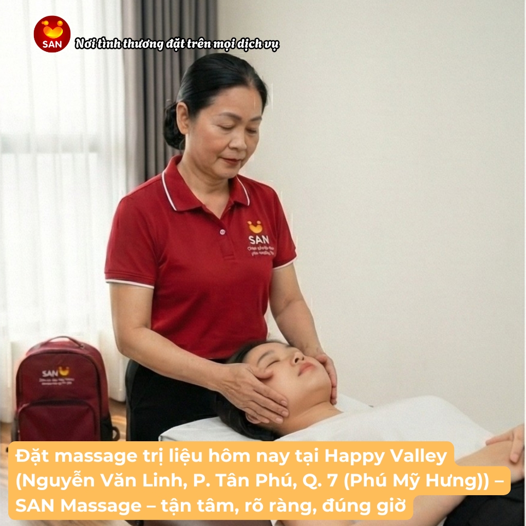 massage trị liệu tại nhà