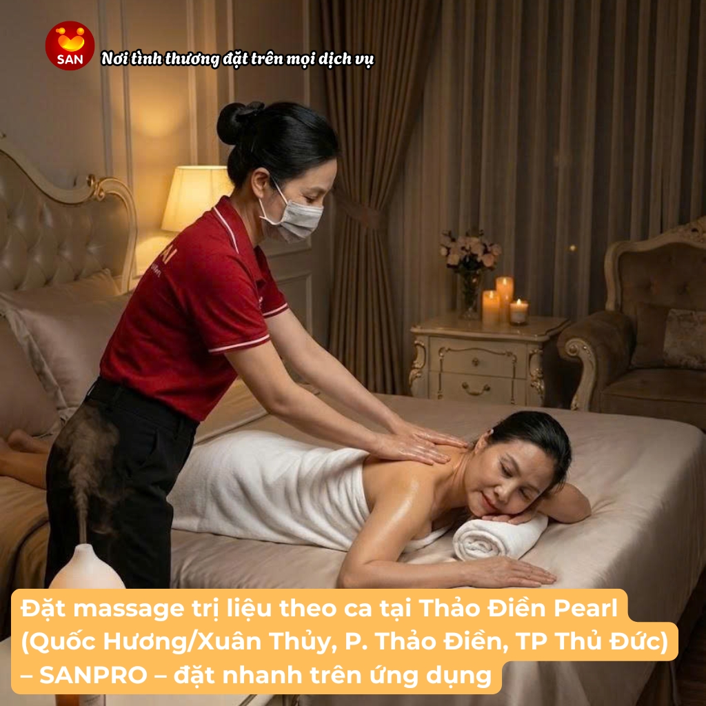 massage trị liệu tại nhà