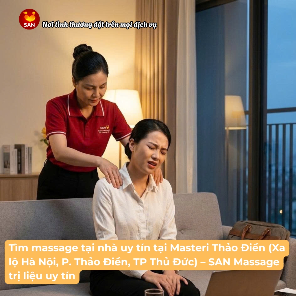 massage trị liệu tại nhà