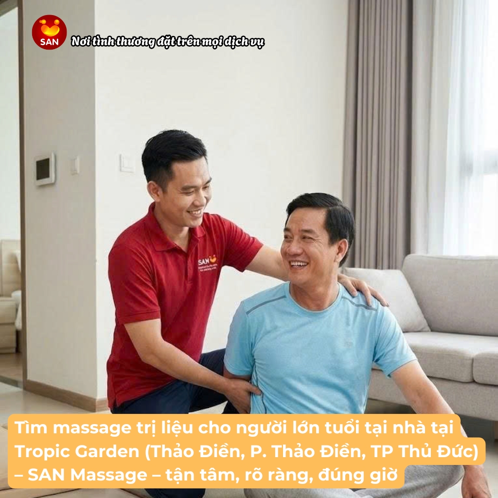 massage trị liệu tại nhà