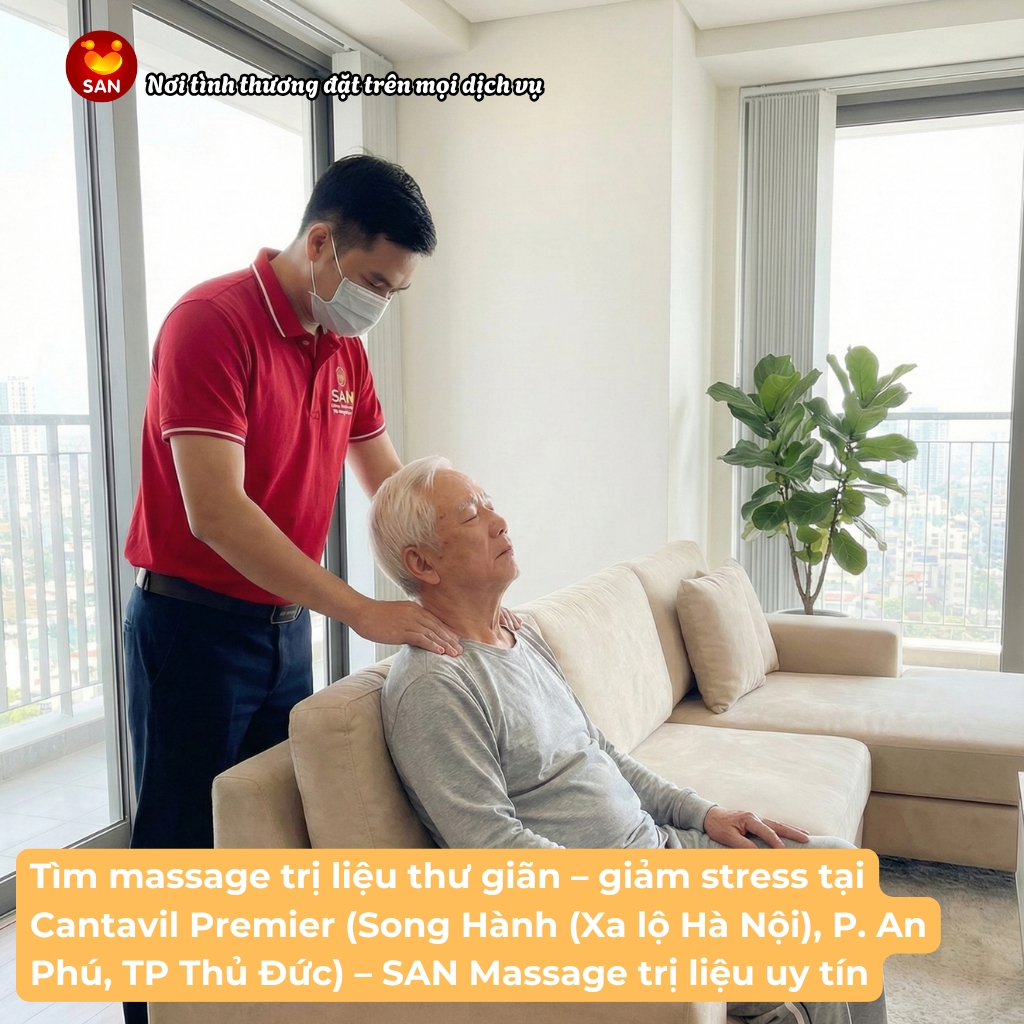 massage trị liệu tại nhà