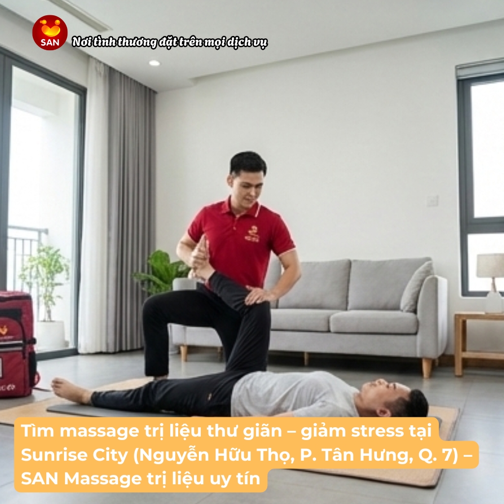 massage trị liệu tại nhà